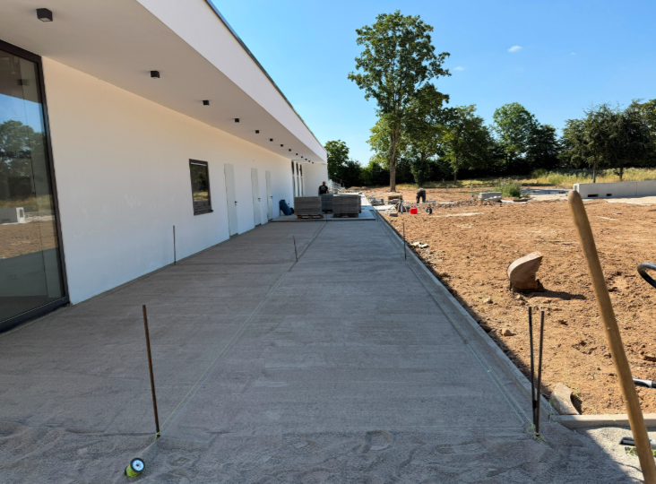 Außenanlage Neubau